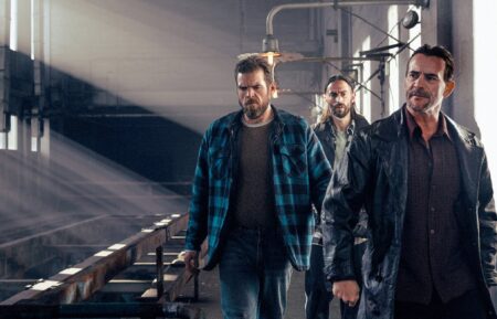 Matt Willis as Andrew Check, Joe Delfin as Adam Check, Phil Brooks