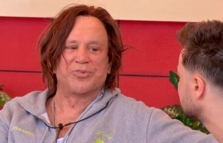 Mickey Rourke on 'Celebrity Big Brother UK'