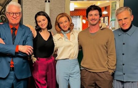Steve Martin, Selena Gomez, Renee Zelleweger, Logan Lerman, and Christoph Waltz for 'Only Murders in the Building' Season 5