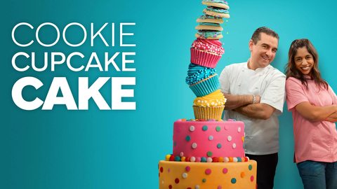 Cookie Cupcake Cake