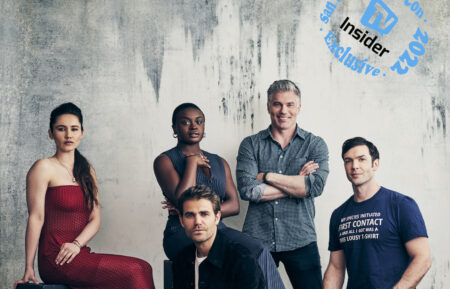 Christina Chong, Celia Rose Gooding, Paul Wesley, Anson Mount, Ethan Peck of Star Trek: Strange New Worlds