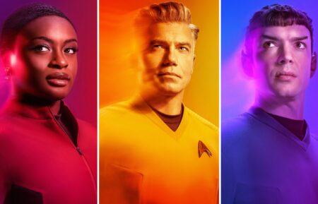 Celia Rose Gooding, Anson Mount, and Ethan Peck for 'Star Trek: Strange New Worlds'