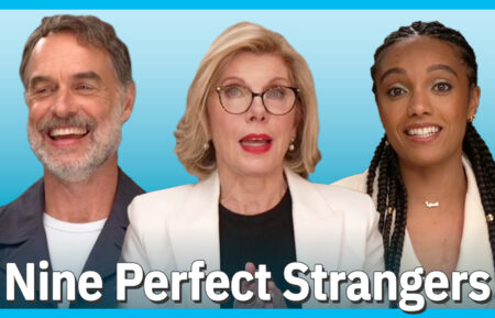 Murray Bartlett, Christine Baranski, and Maisie Richardson-Sellers